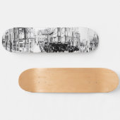 Manchester Shamble Square Skateboard (Horizontaal)