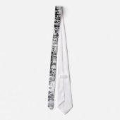 Manchester Shamble Square Stropdas (Achterkant)