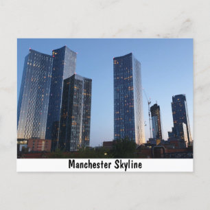 Manchester Skyline Briefkaart