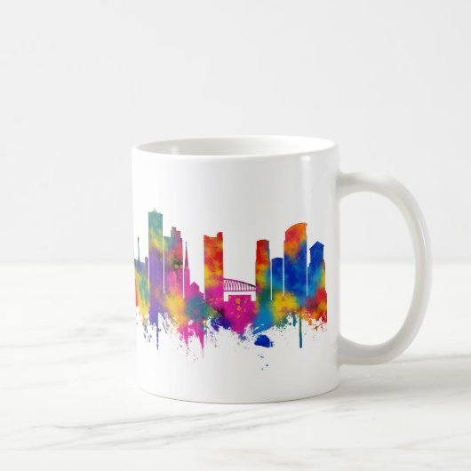 Manchester Skyline Koffiemok (Rechts)