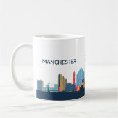 Manchester Skyline Koffiemok (Links)