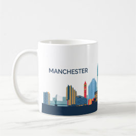 Manchester Skyline Koffiemok