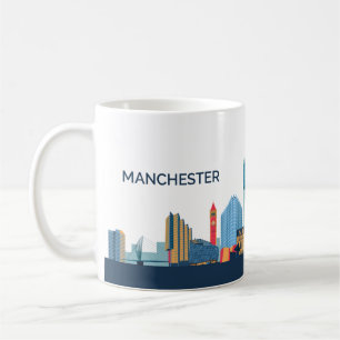 Manchester Skyline Koffiemok