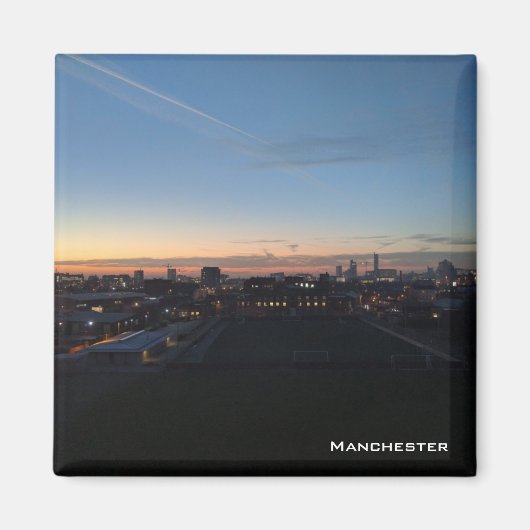 Manchester Skyline Magneet (Voorkant)
