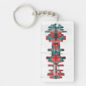 Manchester Skyline Sleutelhanger (Voorkant)