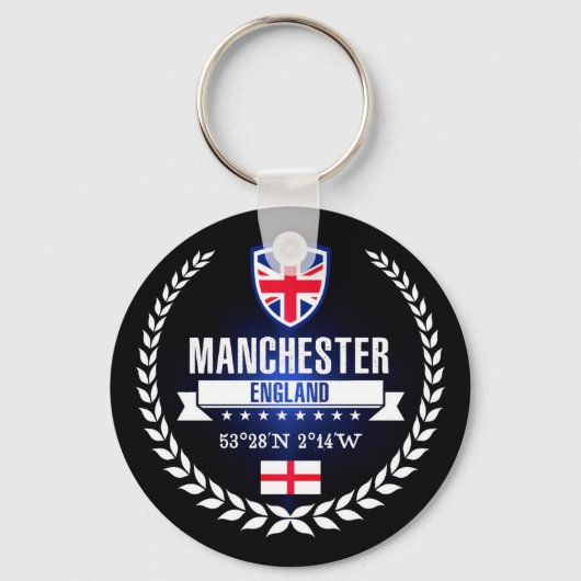 Manchester Sleutelhanger (Voorkant)