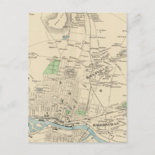 Manchester, stad NH Briefkaart