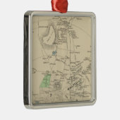 Manchester, stad NH Metalen Ornament (Rechts)