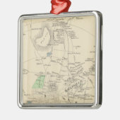 Manchester, stad NH Metalen Ornament (Links)