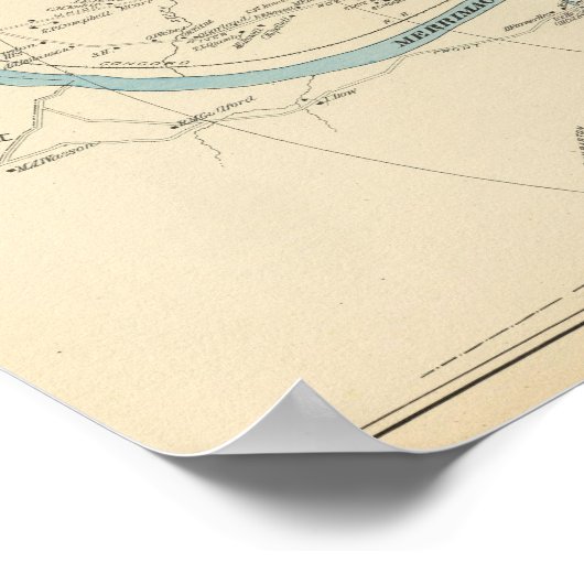 Manchester, stad NH Poster (Hoek)