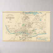 Manchester, stad NH Poster (Voorkant)