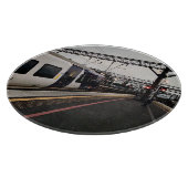 Manchester station, bij nacht snijplank (Hoek)