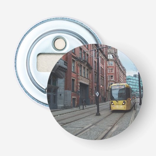 Manchester street button flesopener (Voorkant)