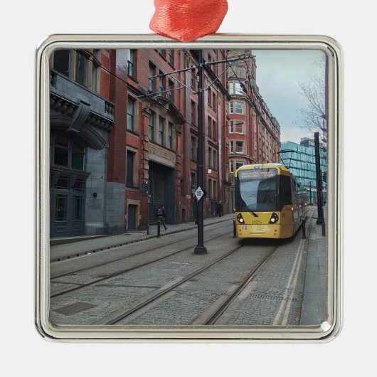 Manchester street metalen ornament (Voorkant)