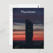 Manchester Sunset Briefkaart (Voorkant / Achterkant)