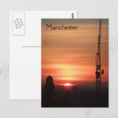 Manchester Sunset Briefkaart (Voorkant / Achterkant)