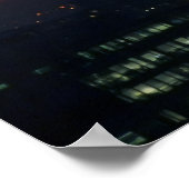 Manchester Sunset Poster (Hoek)