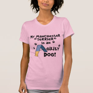 Manchester Terrier Agility Dog T-shirt