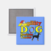 Manchester_Terrier_Agility Magneet (Voorkant / Achterkant)