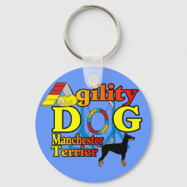 Manchester_Terrier_Agility Sleutelhanger