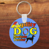 Manchester_Terrier_Agility Sleutelhanger (Voorkant)