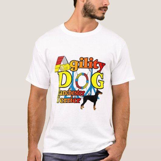 Manchester_Terrier_Agility T-shirt (Voorkant)