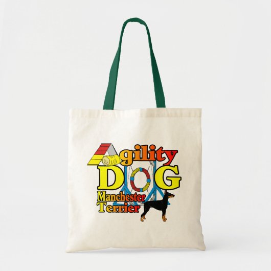Manchester_Terrier_Agility Tote Bag (Voorkant)