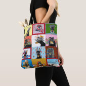 Manchester Terrier All-Over-Print Canvas tas (Dichtbij)