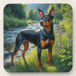 Manchester Terrier Bier Onderzetter
