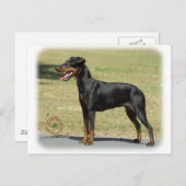 Manchester Terrier Briefkaart (Voorkant / Achterkant)