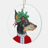 Manchester Terrier Holiday Ornament (Links)