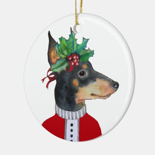 Manchester Terrier Holiday Ornament (Links)