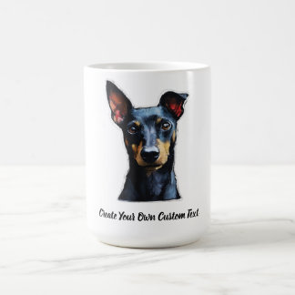 Manchester Terrier Hond Maak Uw Eigen Aangepaste T Koffiemok