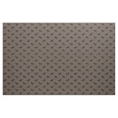 Manchester Terrier Hondenras Silhouettes Patterned Stof (Yard (91,4 cm))