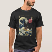 Manchester Terrier Japans Kanagawa Wave Surf Do T-shirt (Voorkant)