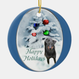 Manchester Terrier Kerstcadeaus Ornament