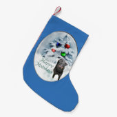 Manchester Terrier Kerstmis Kleine Kerstsok (Voorkant (Hangend))