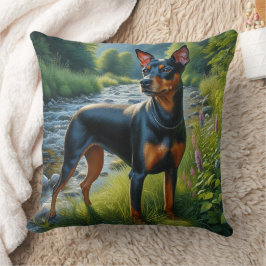 Manchester Terrier Kussen