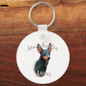 Manchester Terrier Ma 2 Sleutelhanger (Voorkant)