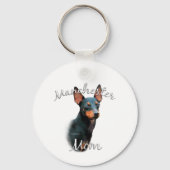 Manchester Terrier Ma 2 Sleutelhanger (Achterkant)