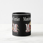 Manchester Terrier MOM Gifts Mok (Midden)