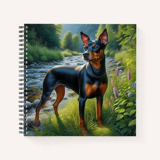 Manchester Terrier Notitieboek (Voorkant)