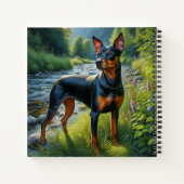 Manchester Terrier Notitieboek (Achterkant)