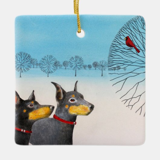 Manchester Terrier Ornament (Voorkant)