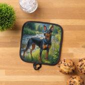 Manchester Terrier Pannenlap (Top down)