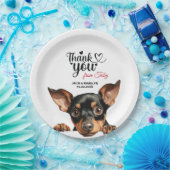 Manchester Terrier Papieren Bordje (Feest)