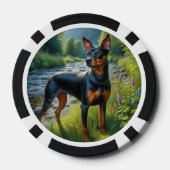 Manchester Terrier Poker Chips (Achterkant)
