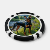 Manchester Terrier Poker Chips (Enkel)