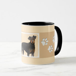 Manchester Terrier schilderij originele dierlijke Mok