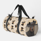 Manchester Terrier schilderij originele dierlijke  Plunjezak (Rechterhoek)